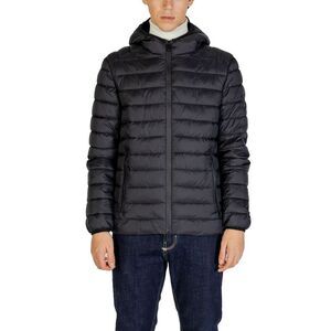 Gianni Lupo Black Polyamide Jackets & Men's Coat
